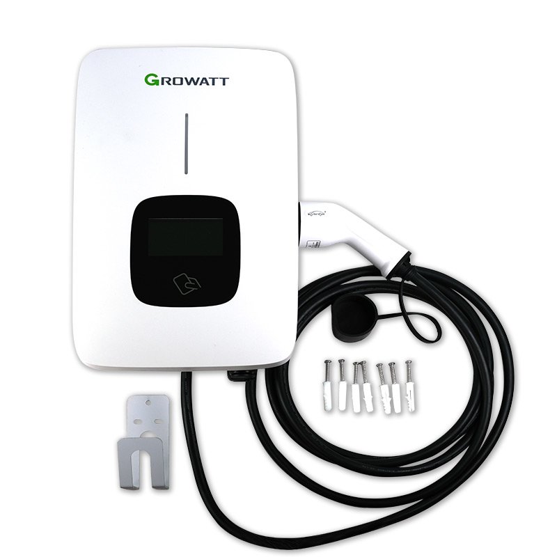 3-fázová EV nabíjačka Growatt THOR 11AS-S WIFI RFID 11kW so zástrčkou (+5m kábel) a WIFI / RFID komunikáciu